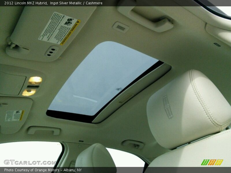 Ingot Silver Metallic / Cashmere 2012 Lincoln MKZ Hybrid