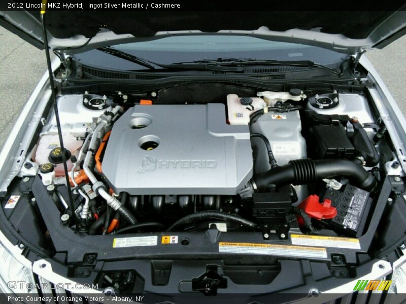 Ingot Silver Metallic / Cashmere 2012 Lincoln MKZ Hybrid