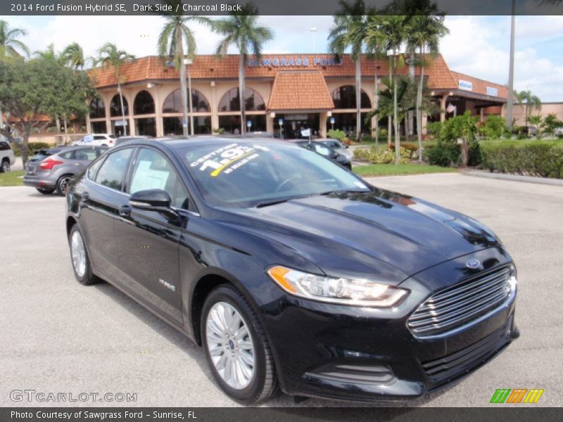 Dark Side / Charcoal Black 2014 Ford Fusion Hybrid SE