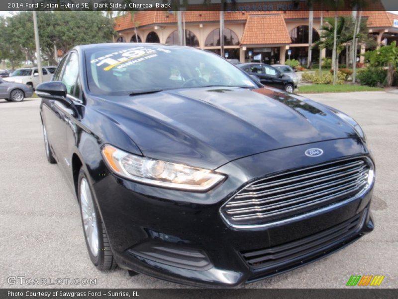 Dark Side / Charcoal Black 2014 Ford Fusion Hybrid SE