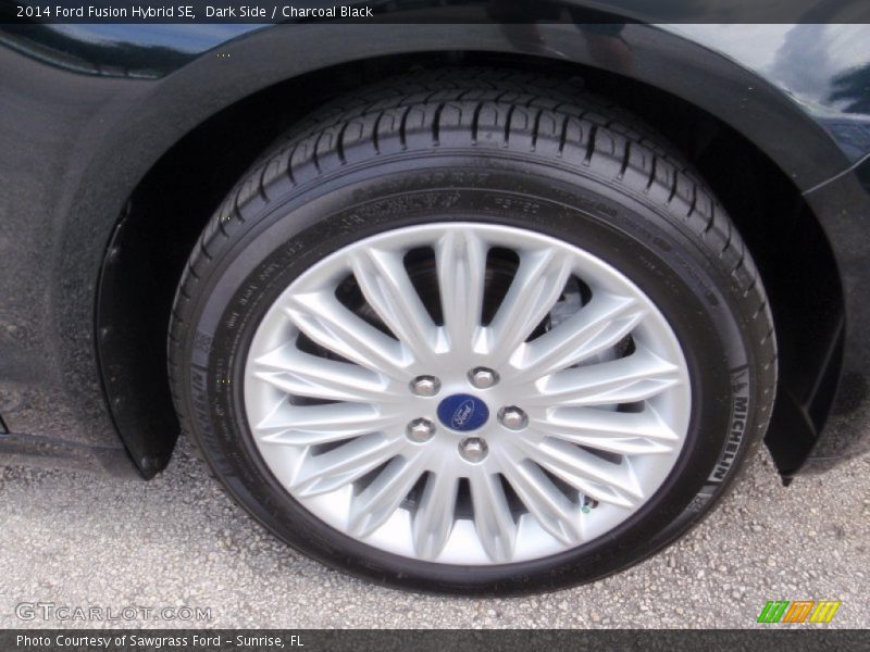 Dark Side / Charcoal Black 2014 Ford Fusion Hybrid SE