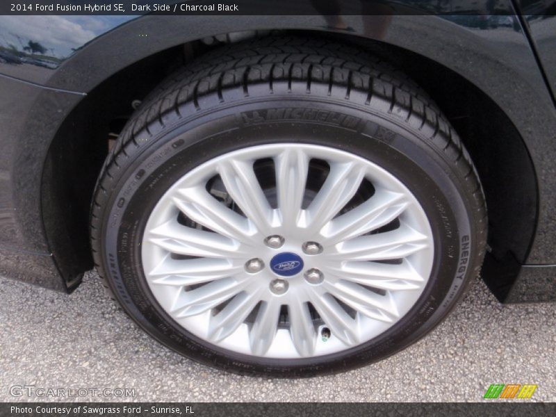 Dark Side / Charcoal Black 2014 Ford Fusion Hybrid SE