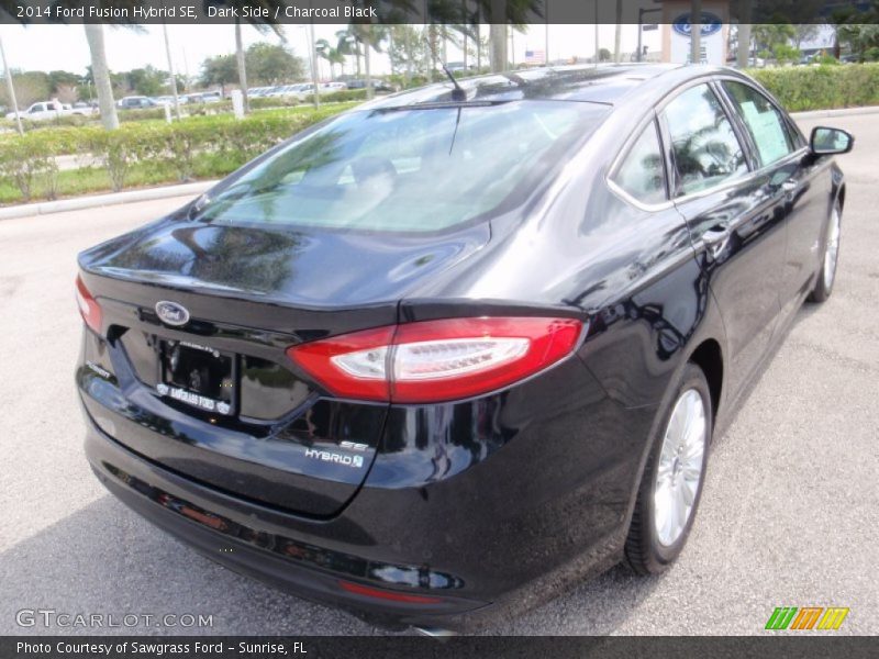 Dark Side / Charcoal Black 2014 Ford Fusion Hybrid SE