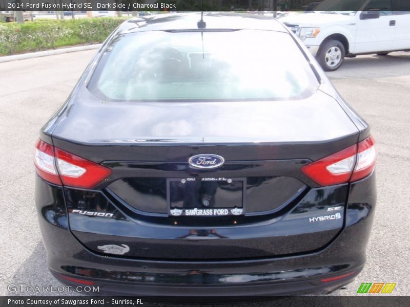 Dark Side / Charcoal Black 2014 Ford Fusion Hybrid SE