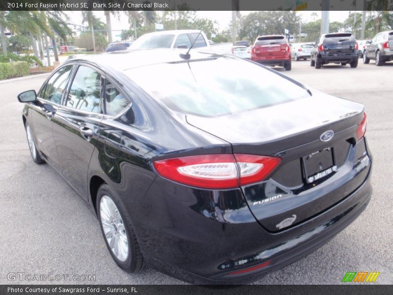 Dark Side / Charcoal Black 2014 Ford Fusion Hybrid SE