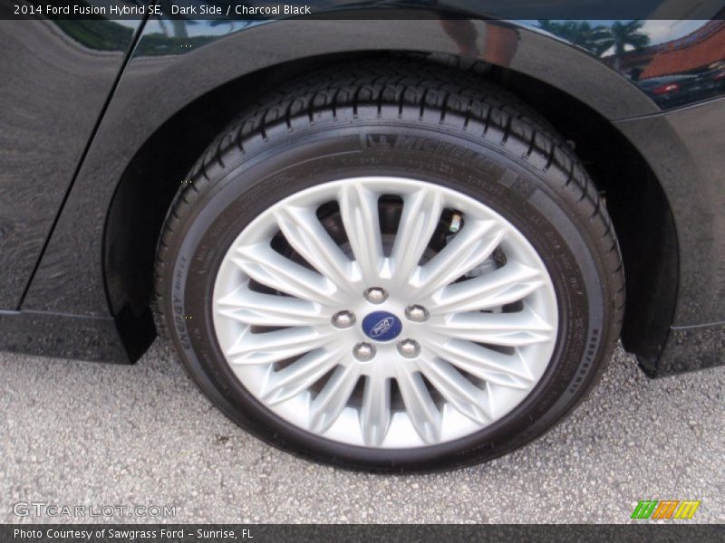 Dark Side / Charcoal Black 2014 Ford Fusion Hybrid SE