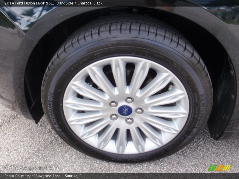 Dark Side / Charcoal Black 2014 Ford Fusion Hybrid SE