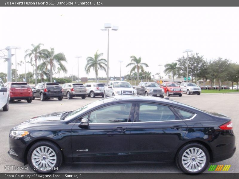 Dark Side / Charcoal Black 2014 Ford Fusion Hybrid SE