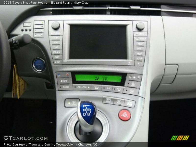 Controls of 2015 Prius Four Hybrid