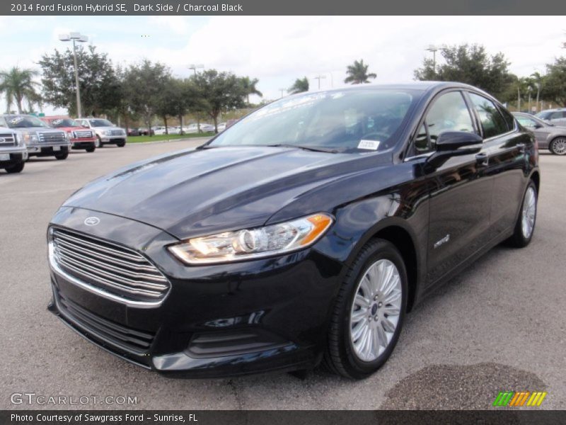 Dark Side / Charcoal Black 2014 Ford Fusion Hybrid SE