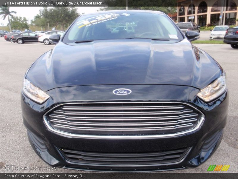 Dark Side / Charcoal Black 2014 Ford Fusion Hybrid SE