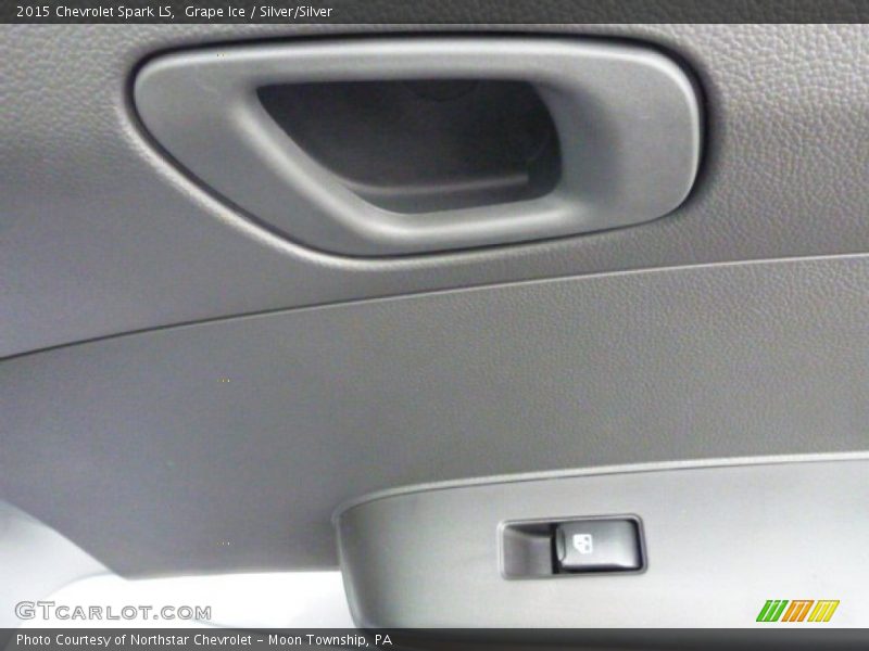 Grape Ice / Silver/Silver 2015 Chevrolet Spark LS