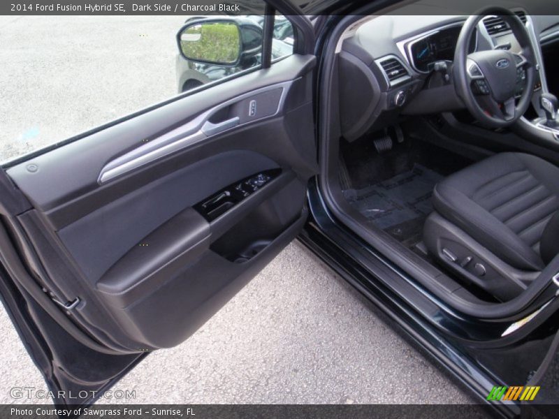 Dark Side / Charcoal Black 2014 Ford Fusion Hybrid SE