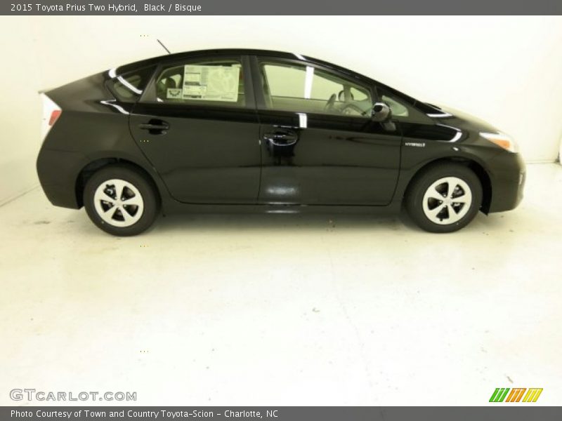 Black / Bisque 2015 Toyota Prius Two Hybrid