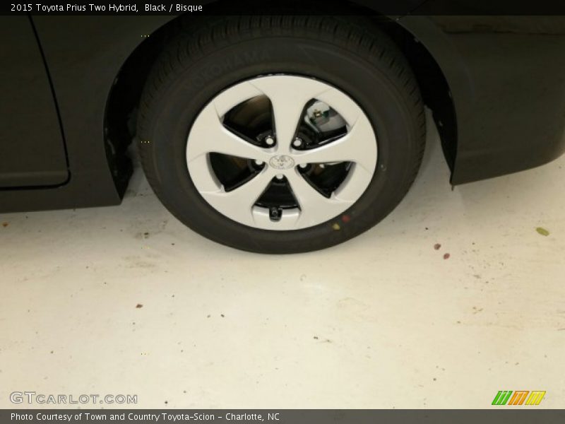 Black / Bisque 2015 Toyota Prius Two Hybrid