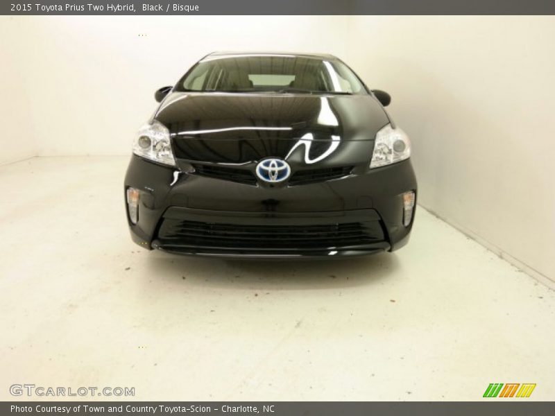 Black / Bisque 2015 Toyota Prius Two Hybrid