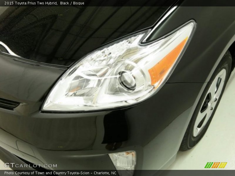 Black / Bisque 2015 Toyota Prius Two Hybrid