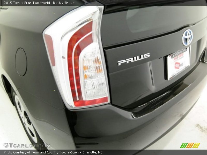 Black / Bisque 2015 Toyota Prius Two Hybrid