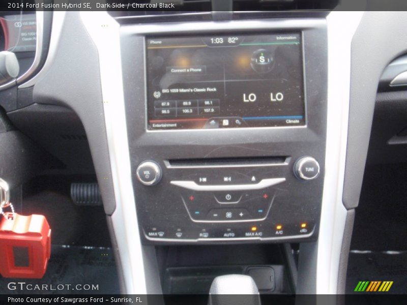 Dark Side / Charcoal Black 2014 Ford Fusion Hybrid SE