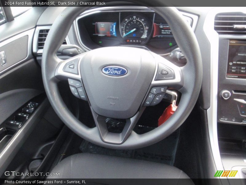 Dark Side / Charcoal Black 2014 Ford Fusion Hybrid SE