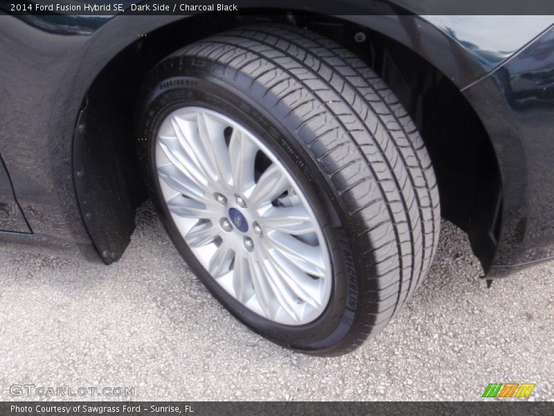 Dark Side / Charcoal Black 2014 Ford Fusion Hybrid SE