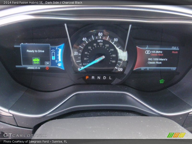 Dark Side / Charcoal Black 2014 Ford Fusion Hybrid SE