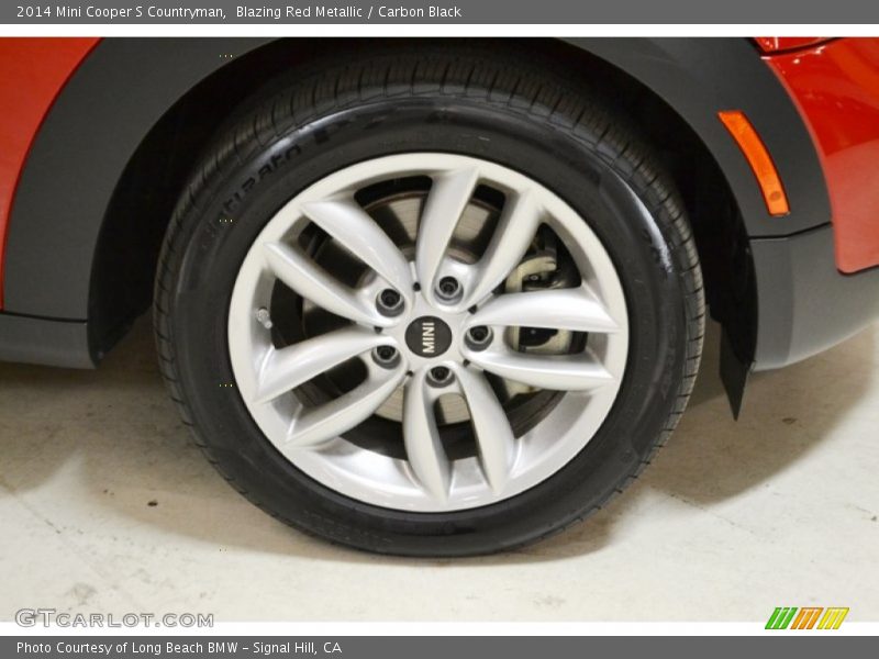 Blazing Red Metallic / Carbon Black 2014 Mini Cooper S Countryman