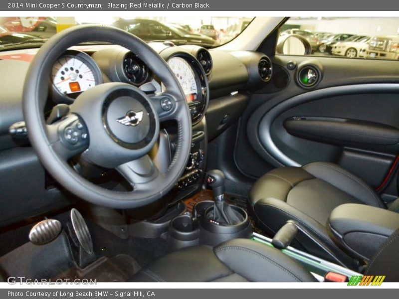 Blazing Red Metallic / Carbon Black 2014 Mini Cooper S Countryman