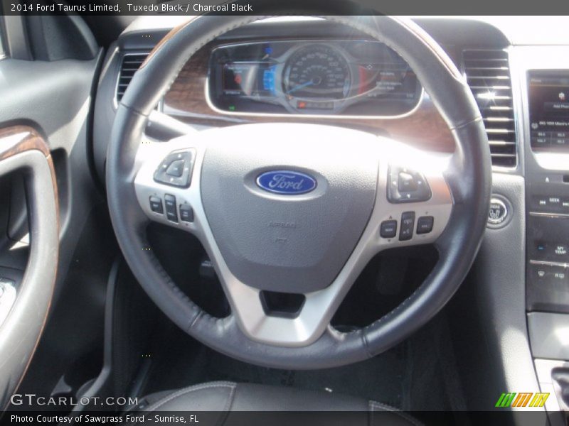 Tuxedo Black / Charcoal Black 2014 Ford Taurus Limited