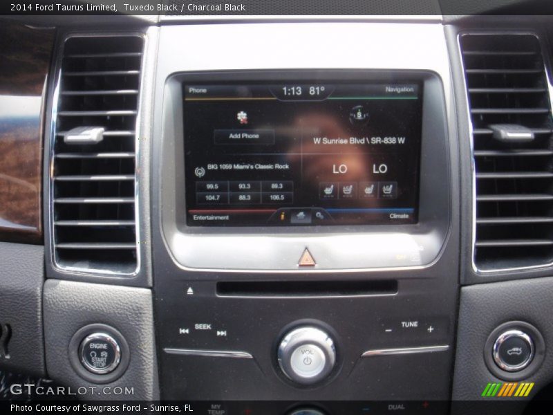 Tuxedo Black / Charcoal Black 2014 Ford Taurus Limited