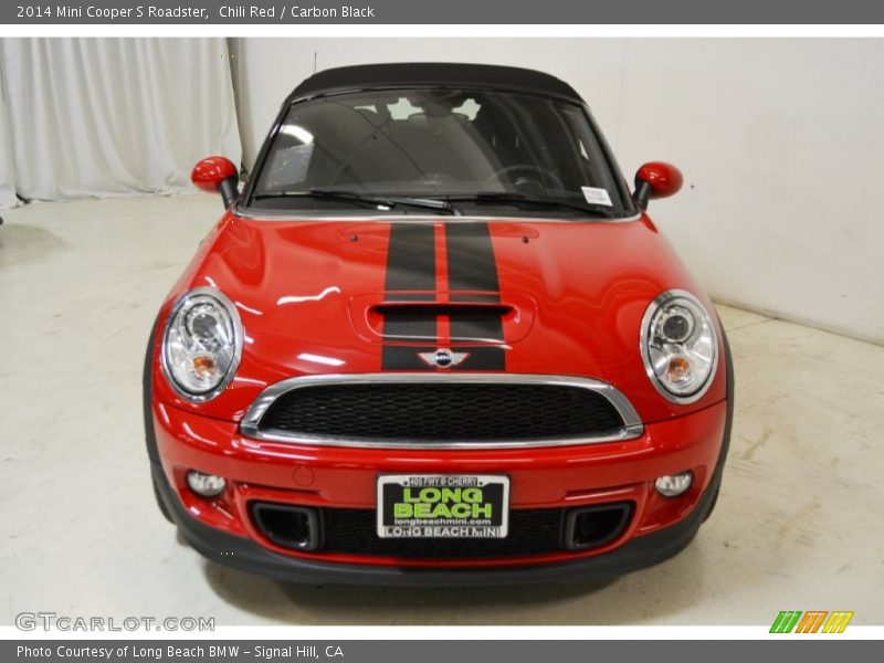 Chili Red / Carbon Black 2014 Mini Cooper S Roadster