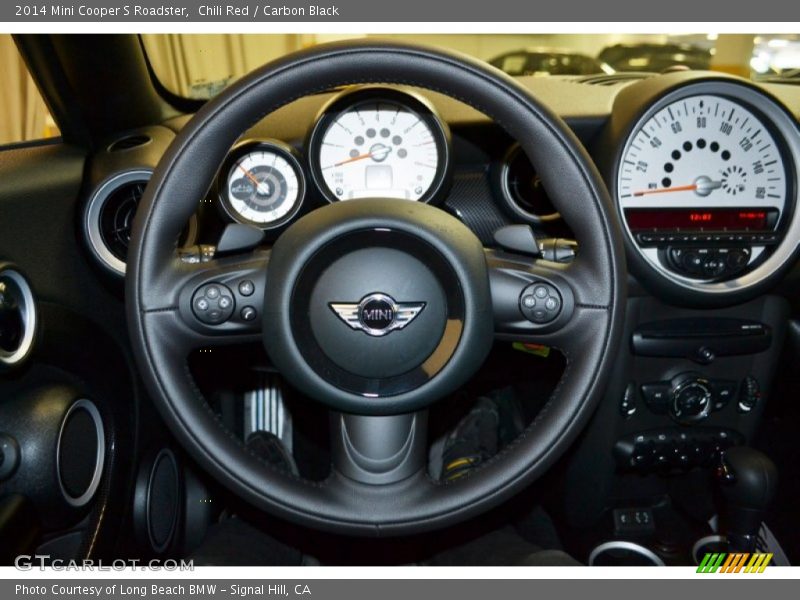 Chili Red / Carbon Black 2014 Mini Cooper S Roadster