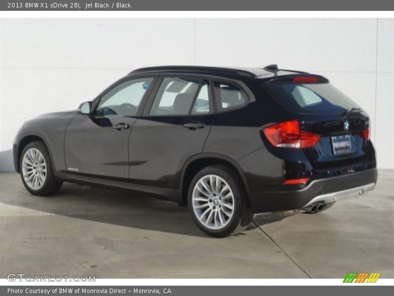 Jet Black / Black 2013 BMW X1 sDrive 28i