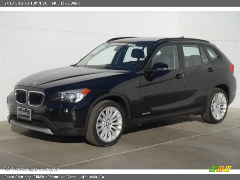 Jet Black / Black 2013 BMW X1 sDrive 28i