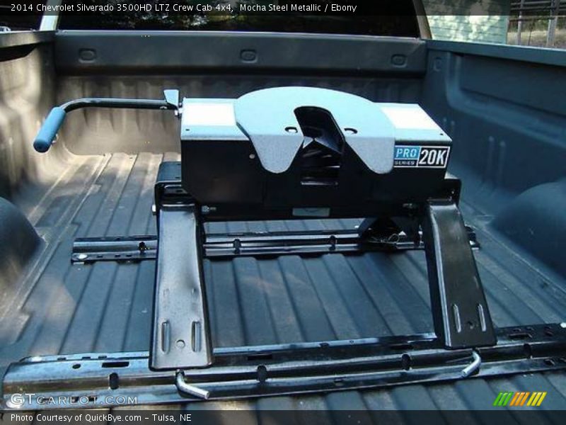 Mocha Steel Metallic / Ebony 2014 Chevrolet Silverado 3500HD LTZ Crew Cab 4x4