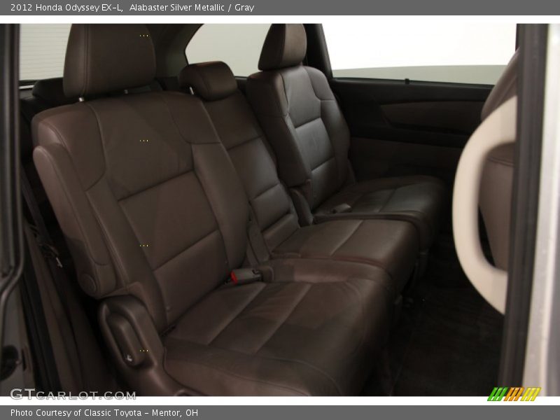 Alabaster Silver Metallic / Gray 2012 Honda Odyssey EX-L