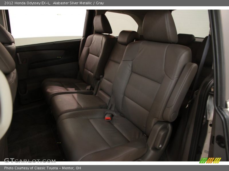 Alabaster Silver Metallic / Gray 2012 Honda Odyssey EX-L