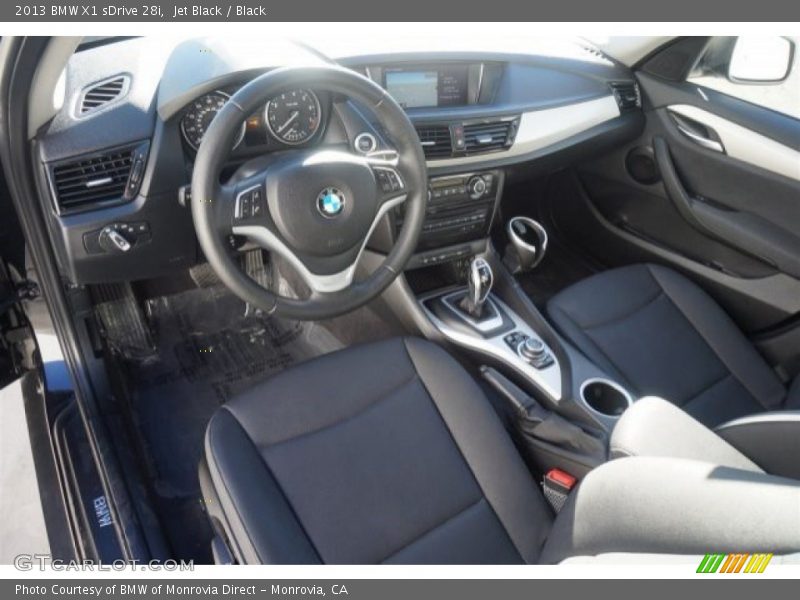 Jet Black / Black 2013 BMW X1 sDrive 28i