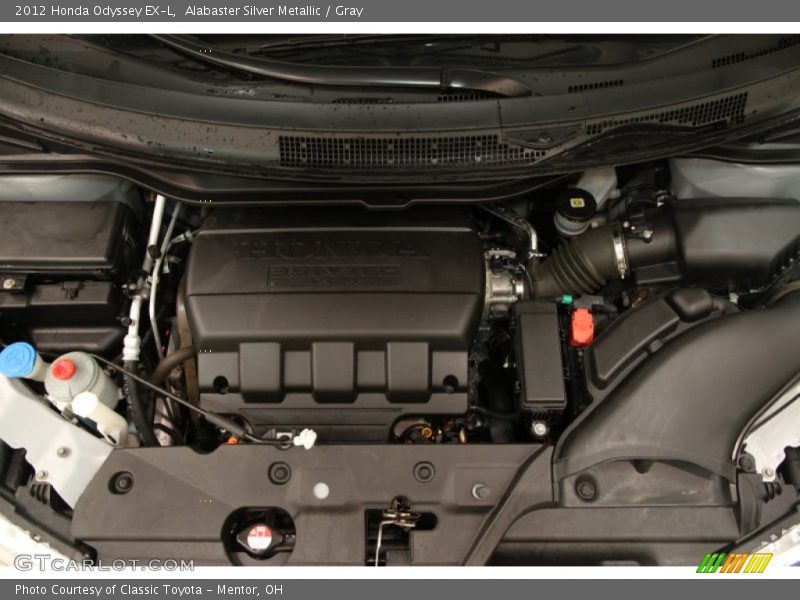 Alabaster Silver Metallic / Gray 2012 Honda Odyssey EX-L