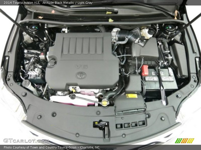 Attitude Black Metallic / Light Gray 2014 Toyota Avalon XLE