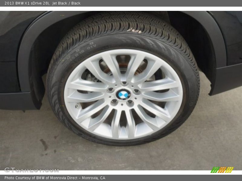 Jet Black / Black 2013 BMW X1 sDrive 28i