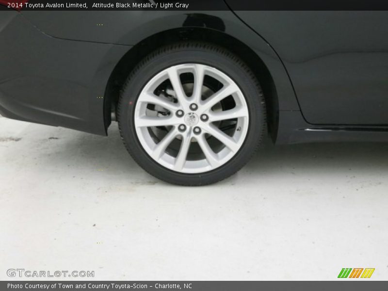 Attitude Black Metallic / Light Gray 2014 Toyota Avalon Limited