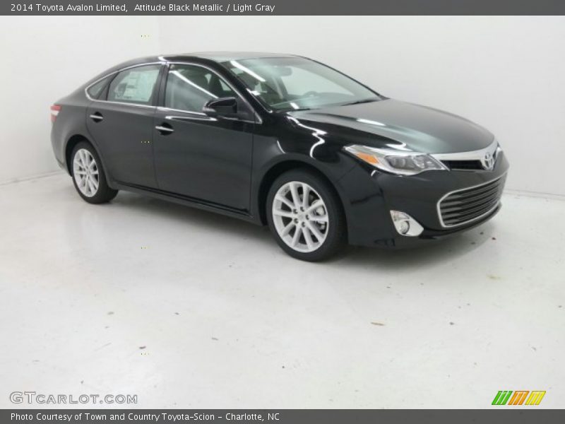 Attitude Black Metallic / Light Gray 2014 Toyota Avalon Limited