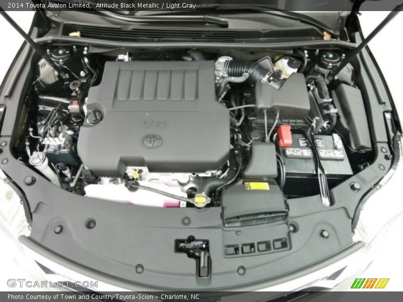 Attitude Black Metallic / Light Gray 2014 Toyota Avalon Limited