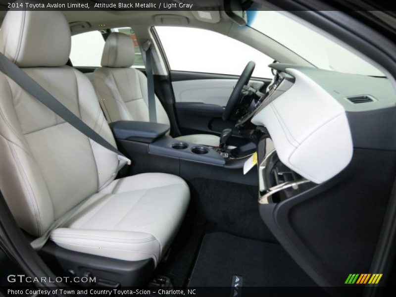 Attitude Black Metallic / Light Gray 2014 Toyota Avalon Limited