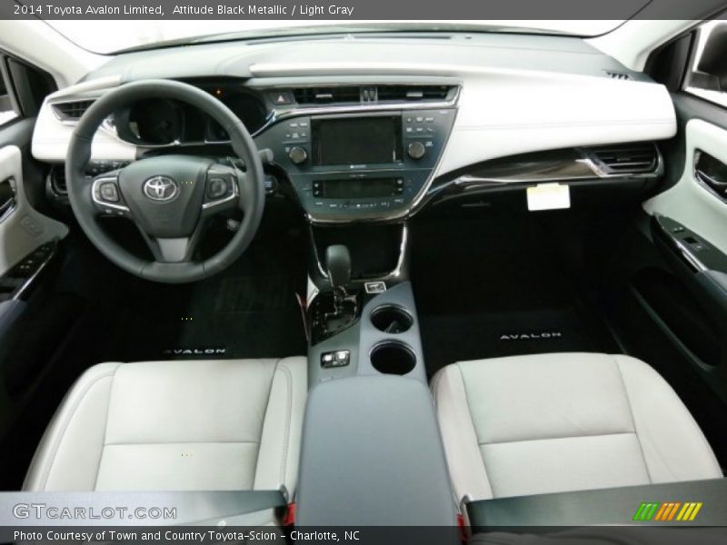 Attitude Black Metallic / Light Gray 2014 Toyota Avalon Limited