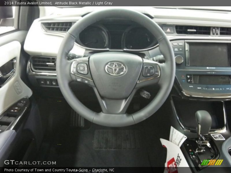 Attitude Black Metallic / Light Gray 2014 Toyota Avalon Limited