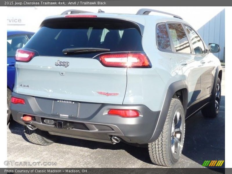 Anvil / Trailhawk Black 2015 Jeep Cherokee Trailhawk 4x4