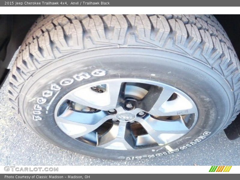 Anvil / Trailhawk Black 2015 Jeep Cherokee Trailhawk 4x4