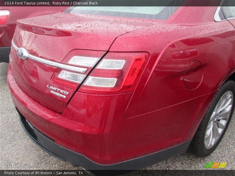 Ruby Red / Charcoal Black 2014 Ford Taurus Limited